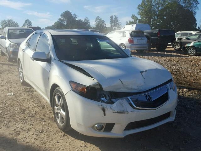 JH4CU2F63BC012751 - 2011 ACURA TSX WHITE photo 1