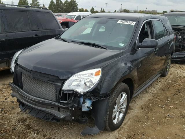 2GNFLEEK3F6426443 - 2015 CHEVROLET EQUINOX LS BLACK photo 2