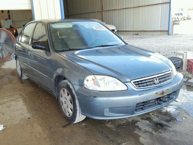 2HGEJ6618YH579317 - 2000 HONDA CIVIC BASE Mavi foto 1