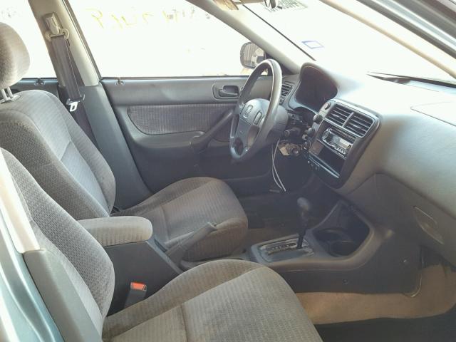 2HGEJ6618YH579317 - 2000 HONDA CIVIC BASE Mavi foto 5