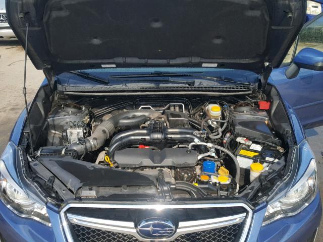 JF2GPAKC6G8236883 - 2016 SUBARU CROSSTREK BLUE photo 7