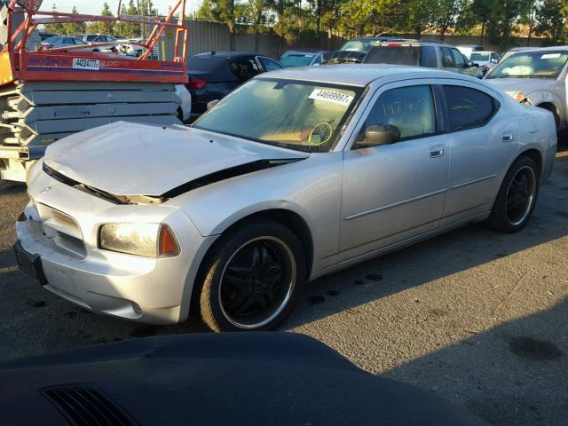 2B3KA43G36H311076 - 2006 DODGE CHARGER SE SILVER photo 2