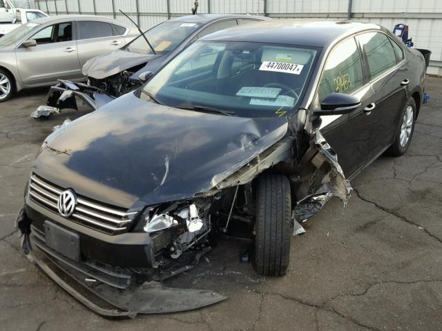 1VWAP7A32CC029730 - 2012 VOLKSWAGEN PASSAT S Negro foto 2