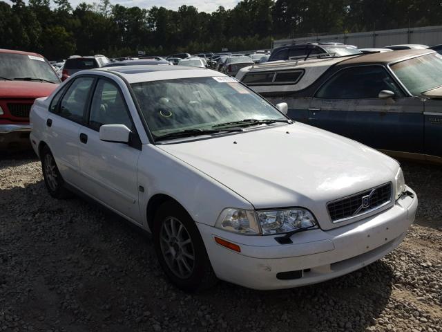 YV1VS27504F025362 - 2004 VOLVO S40 1.9T WHITE photo 1