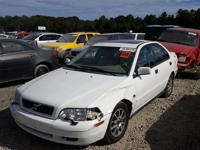 YV1VS27504F025362 - 2004 VOLVO S40 1.9T WHITE photo 2