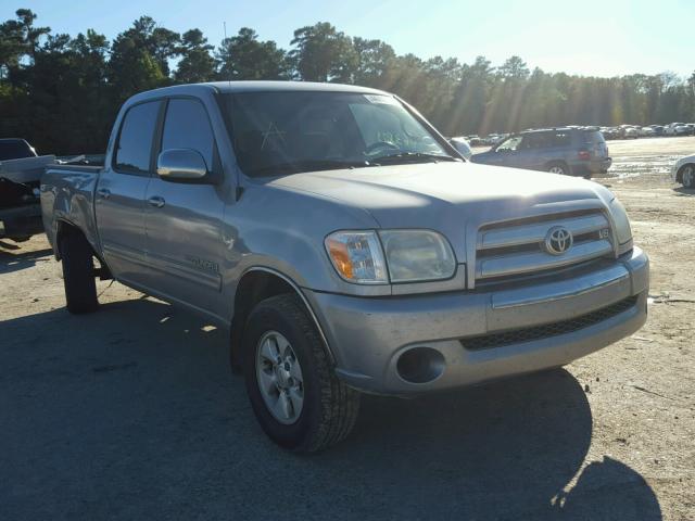 5TBET34136S506292 - 2006 TOYOTA TUNDRA DOU SILVER photo 1