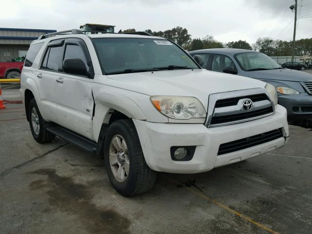 JTEZU14R78K022938 - 2008 TOYOTA 4RUNNER SR WHITE photo 1