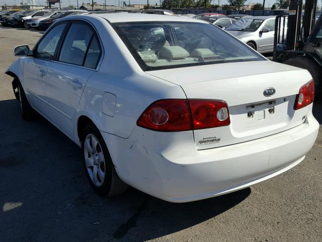 KNAGE123275127176 - 2007 KIA OPTIMA LX WHITE photo 3