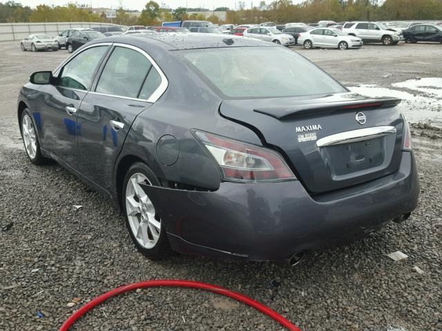 1N4AA5AP0DC806392 - 2013 NISSAN MAXIMA S BLACK photo 3