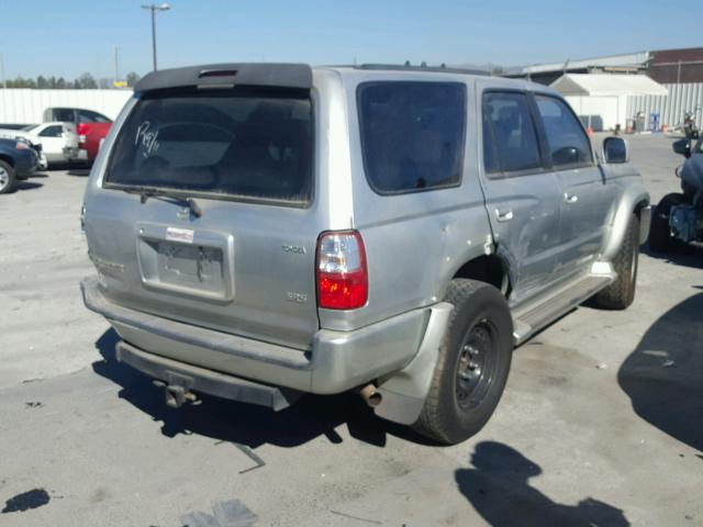 JT3GN86R810204295 - 2001 TOYOTA 4RUNNER GRAY photo 4