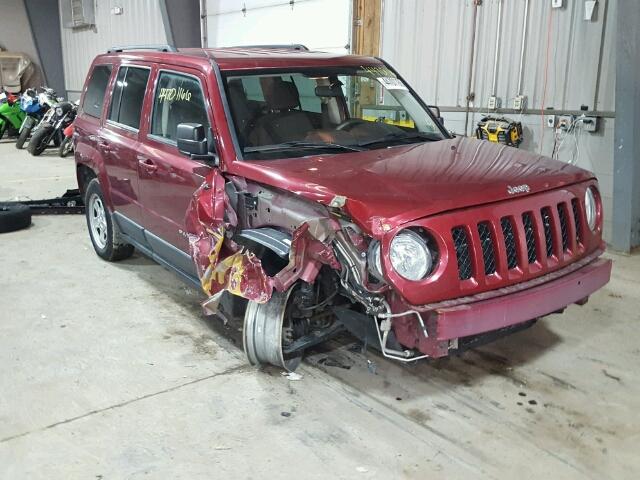 1J4NF1GB4BD212598 - 2011 JEEP PATRIOT SP RED photo 1