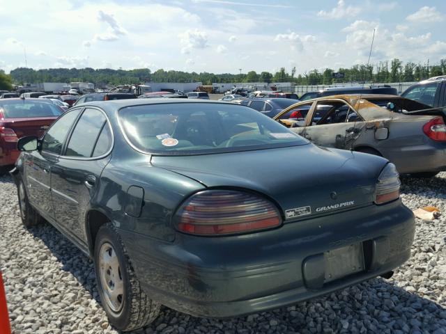 1G2WJ52M3XF252664 - 1999 PONTIAC GRAND PRIX GREEN photo 3