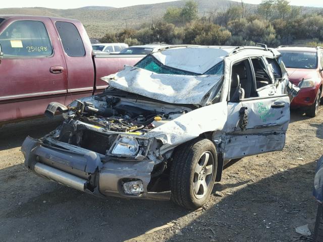 JF1SF655XWH752724 - 1998 SUBARU FORESTER S WHITE photo 2