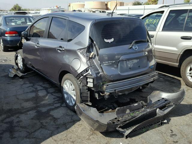 3N1CE2CP5GL385199 - 2016 NISSAN VERSA NOTE GRAY photo 3