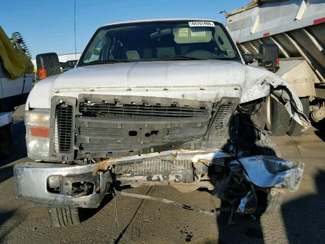 1FTWW31R08EA30654 - 2008 FORD F350 SRW S WHITE photo 7