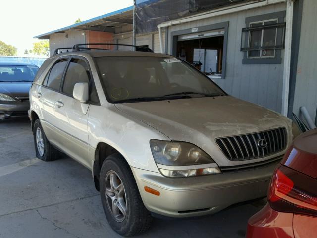 JT6HF10U8X0006608 - 1999 LEXUS RX 300 WHITE photo 1