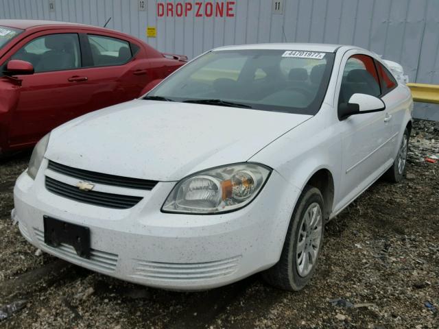 1G1AD1F57A7212509 - 2010 CHEVROLET COBALT 1LT WHITE photo 2