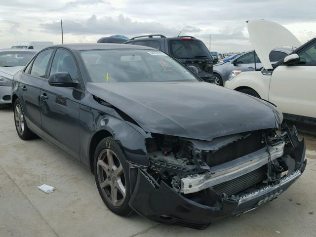 WAULF78K69N025072 - 2009 AUDI A4 2.0T QU BLACK photo 1