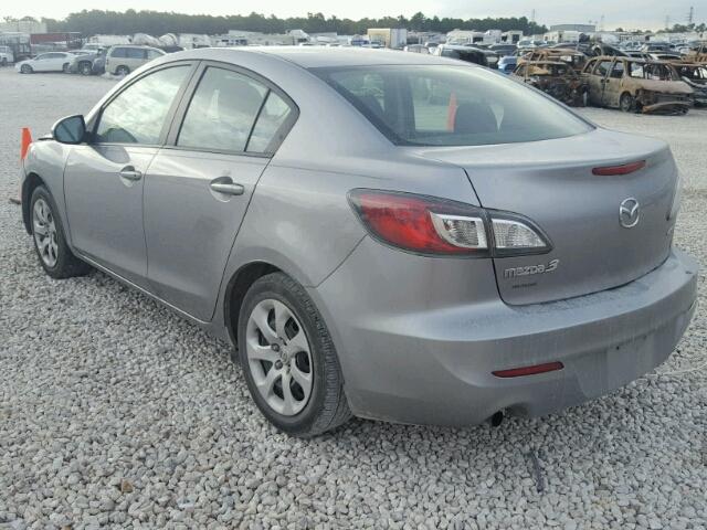 JM1BL1U8XD1702249 - 2013 MAZDA 3 I BURGUNDY photo 3