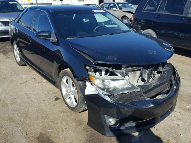 4T1BF1FK5CU076957 - 2012 TOYOTA CAMRY BASE BLACK photo 1