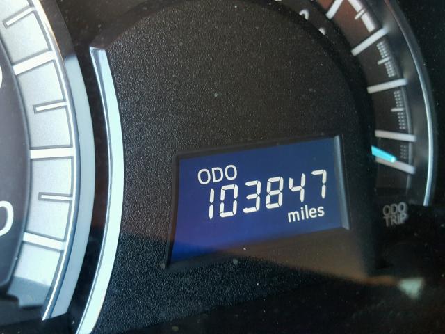 4T1BF1FK5CU076957 - 2012 TOYOTA CAMRY BASE BLACK photo 8