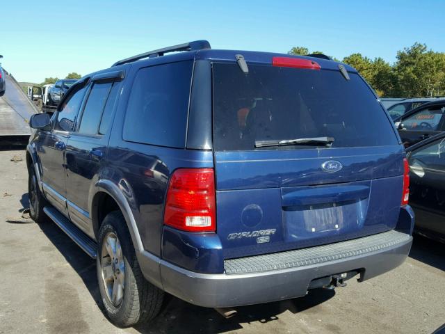 1FMZU73K84UA25384 - 2004 FORD EXPLORER BLUE photo 3