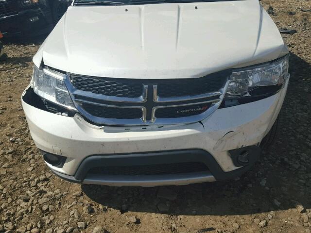 3C4PDDFG3HT609998 - 2017 DODGE JOURNEY GT WHITE photo 9