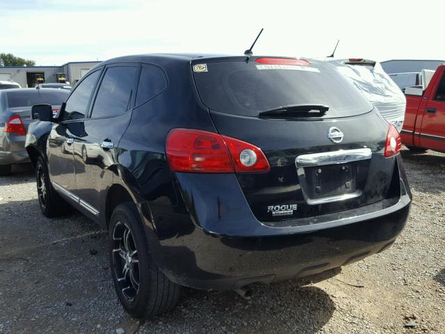 JN8AS5MT0EW603782 - 2014 NISSAN ROGUE SELE BLACK photo 3