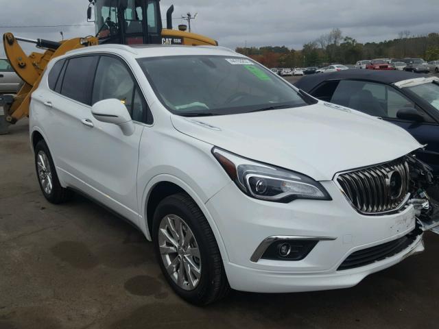 LRBFXDSA0HD149370 - 2017 BUICK ENVISION E WHITE photo 1