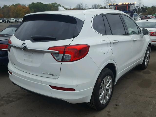 LRBFXDSA0HD149370 - 2017 BUICK ENVISION E WHITE photo 4