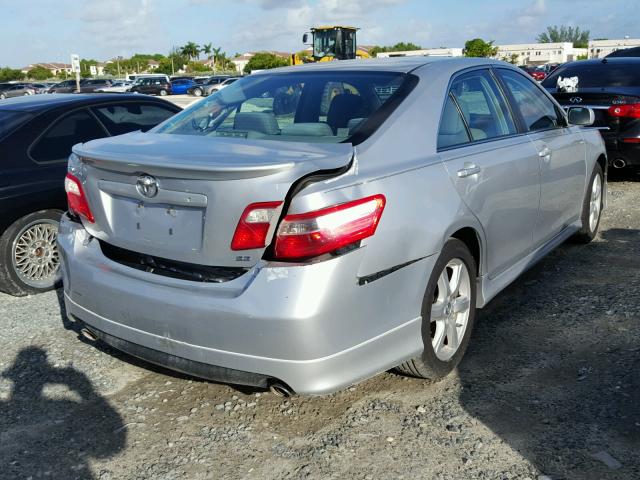 4T1BK46K67U048958 - 2007 TOYOTA CAMRY NEW GRAY photo 4