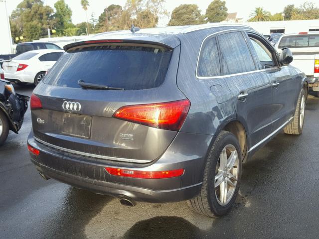 WA1LFAFP1FA106704 - 2015 AUDI Q5 PREMIUM GRAY photo 4