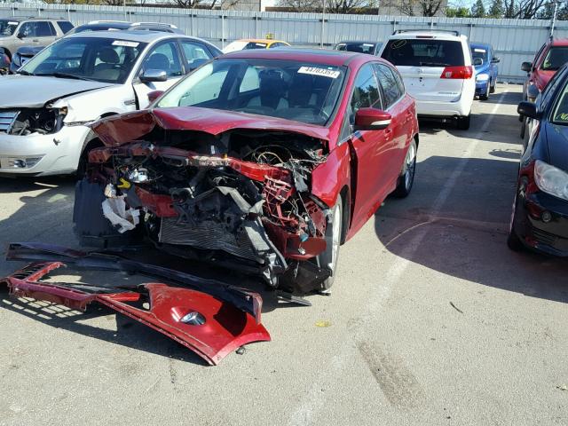 1FADP3N20EL292950 - 2014 FORD FOCUS RED photo 2