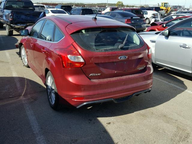 1FADP3N20EL292950 - 2014 FORD FOCUS RED photo 3