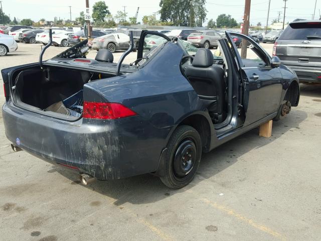 JH4CL96875C023253 - 2005 ACURA TSX GRAY photo 4