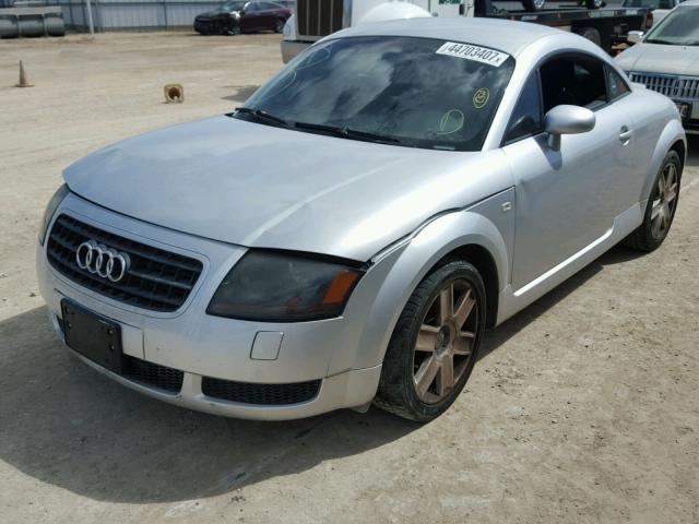 TRUSC28N541002764 - 2004 AUDI TT SILVER photo 2