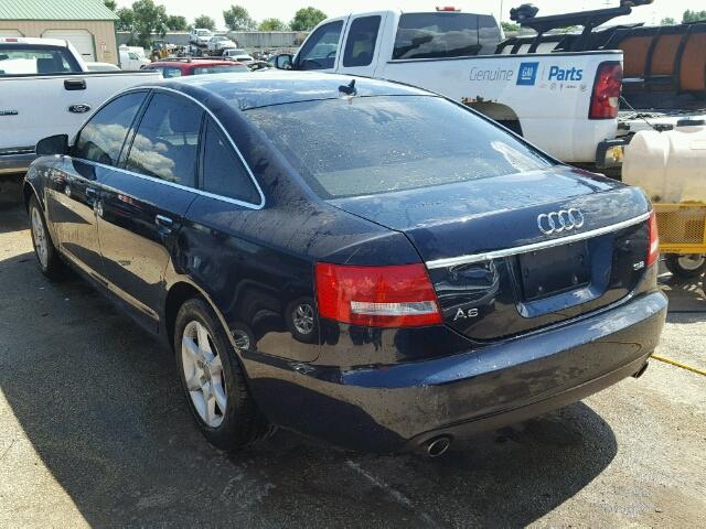 WAUAH74F77N092044 - 2007 AUDI A6 3.2 BLACK photo 3