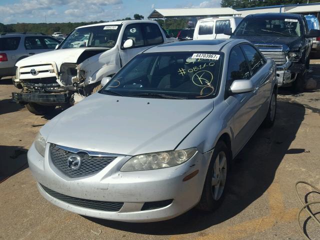 1YVFP80C145N08110 - 2004 MAZDA 6 SILVER photo 2