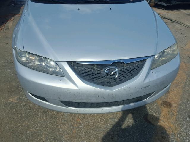 1YVFP80C145N08110 - 2004 MAZDA 6 SILVER photo 9