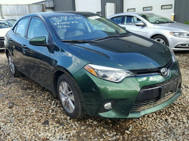 5YFBPRHEXFP337315 - 2015 TOYOTA COROLLA EC 绿色 照片 1