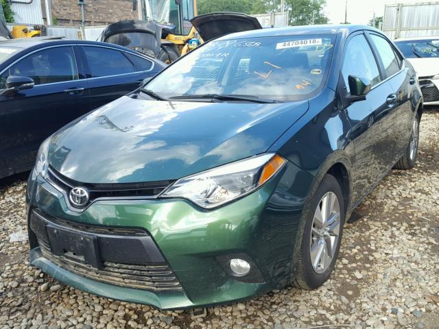 5YFBPRHEXFP337315 - 2015 TOYOTA COROLLA EC 绿色 照片 2