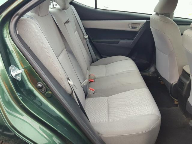 5YFBPRHEXFP337315 - 2015 TOYOTA COROLLA EC 绿色 照片 6
