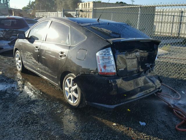 JTDKB20U583343348 - 2008 TOYOTA PRIUS შავი ფოტო 3