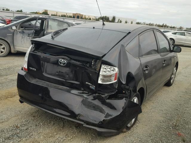 JTDKB20U583343348 - 2008 TOYOTA PRIUS შავი ფოტო 4