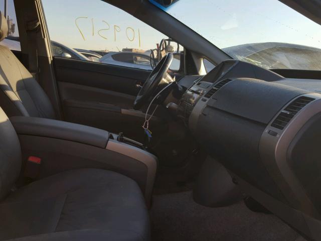 JTDKB20U583343348 - 2008 TOYOTA PRIUS შავი ფოტო 5