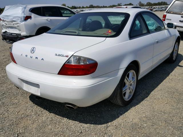 19UYA42693A009840 - 2003 ACURA 3.2CL TYPE WHITE photo 4