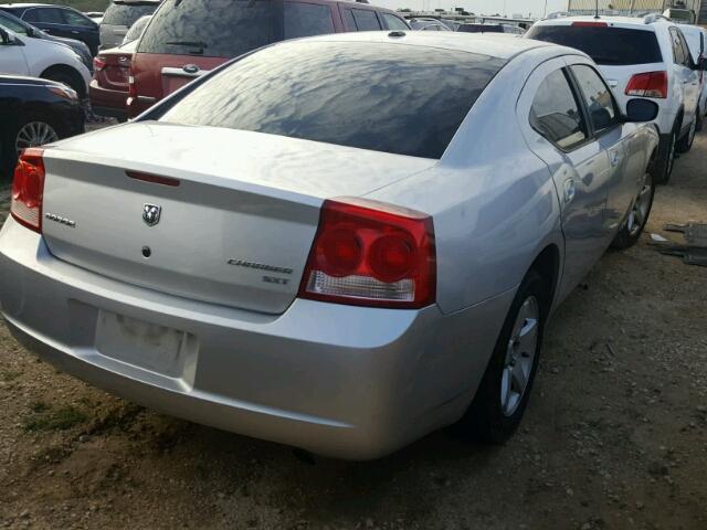 2B3KA33V29H585575 - 2009 DODGE CHARGER SILVER photo 4