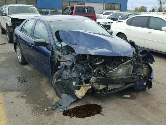 3FAHP06Z57R103614 - 2007 FORD FUSION BLUE photo 1