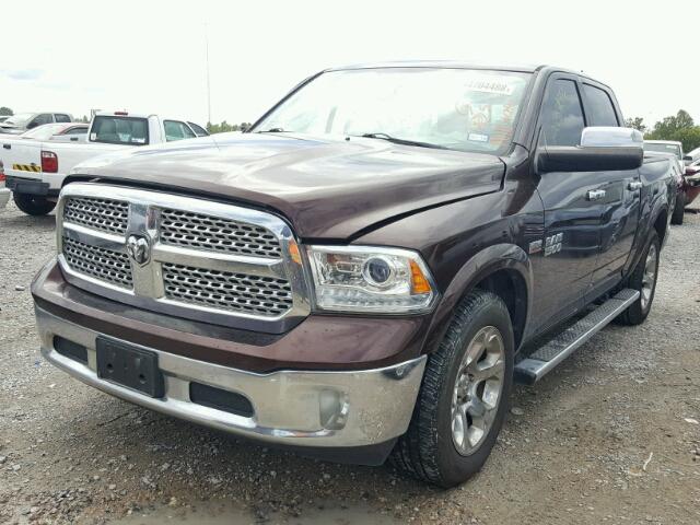 1C6RR6NT7ES258733 - 2014 RAM 1500 LARAM BROWN photo 2