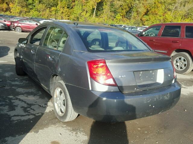 1G8AJ55F06Z203965 - 2006 SATURN ION LEVEL GRAY photo 3